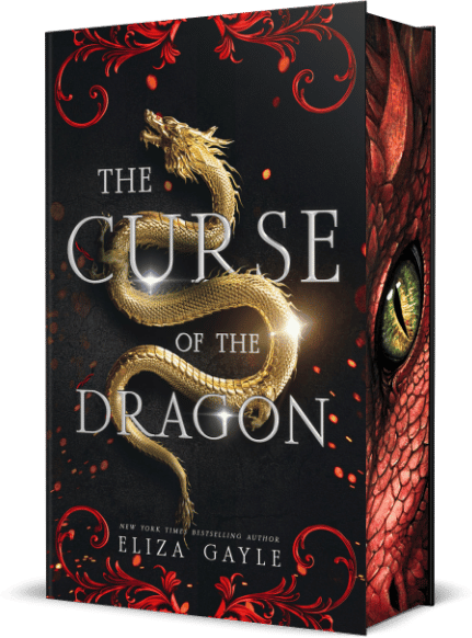 The Curse of the Dragon deluxe hardback with decorated edges